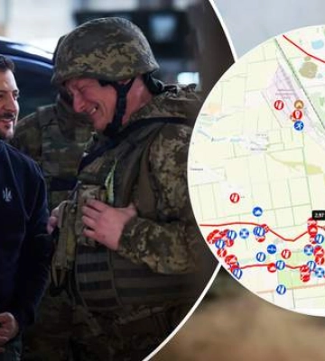 Зеленський в Авдіївці був лише за 4 кілометри від лінії фронту, – OSINT-аналітики