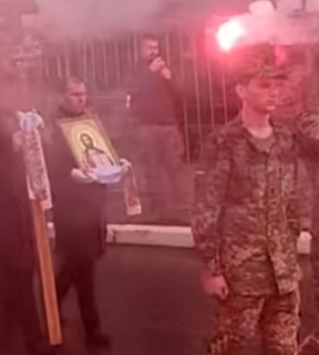 В Одесі попрощались з ультрас одеського &quot;Чорноморця&quot;, який загинув на фронті