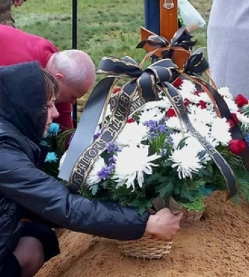 Загинув у боях за Бахмут: на Волині попрощались з бійцем Володимиром Ващуком 