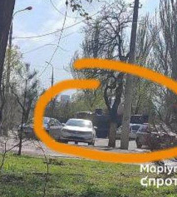 В Мариуполе зафиксировали движение военной техники рф в сторону Волновахи и Бердянска