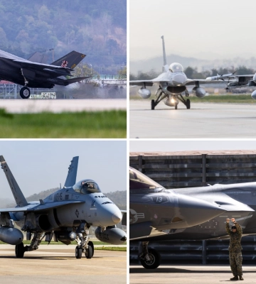 США і Південна Корея почали спільні навчання Korea Flying Training з винищувачами п&#039;ятого покоління F-35 Lightning II