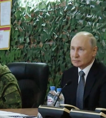 Путіна не було на Херсонщині, туди їздив його двійник – Данілов