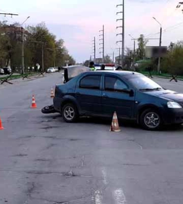 На Полтавщині у ДТП травмувався 22-річний мотоцикліст