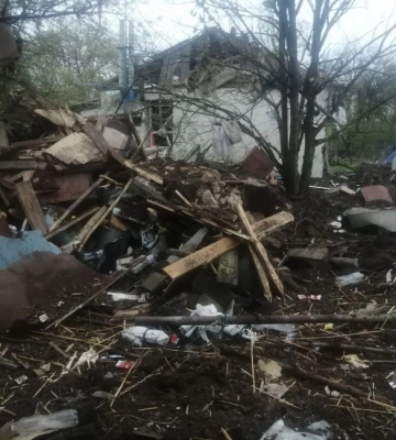 У Запорізькій області від удару ворога постраждало Гуляйполе 