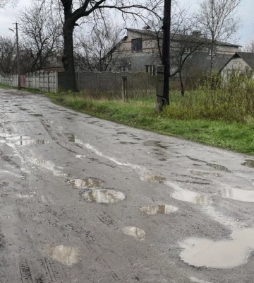 Ями та відсутність асфальту — жителі села на Полтавщині просять відремонтувати дороги