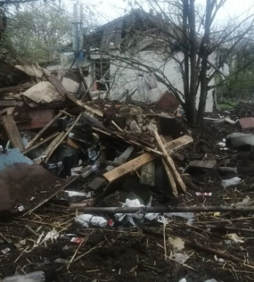 У Запорізькій області від удару ворога постраждало Гуляйполе 