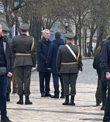Столтенберг прибув до Києва. ФОТО