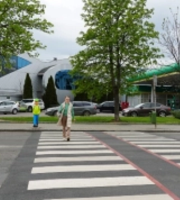 В Ужгороді встановили п&#039;ять підвищених пішохідних переходів