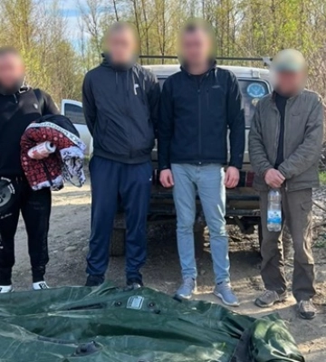 В Закарпатье местные жители пытались переправить в Румынию пять уклонистов