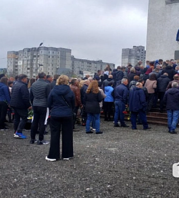 В Кривом Роге простились с погибшим в Херсонской области Андреем Шульгой