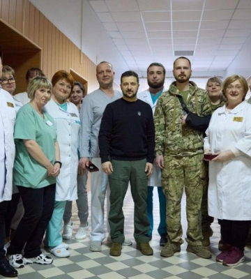Зеленський відзначив трьох лікарів із Полтавщини
