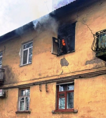 Під час пожежі у Дніпрі загинув чоловік
