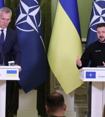 Зеленський — про візит Столтенберга: НАТО готове розпочинати нову главу у відносинах із Україною