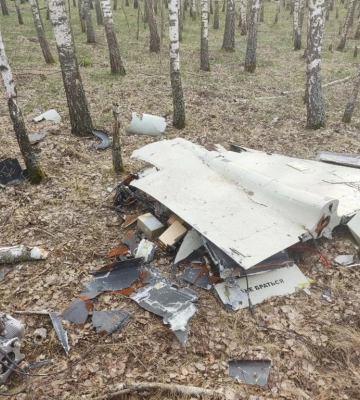 На кордоні у Чернігівській області прикордонники збили ворожий безпілотник