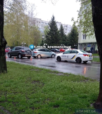 У Кременчуці сталась ДТП – не розминулись два автомобілі