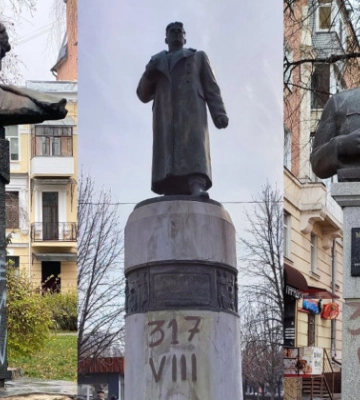 В МКИП разъяснили ситуацию по снесению памятников Ватутину и Пушкину в Полтаве