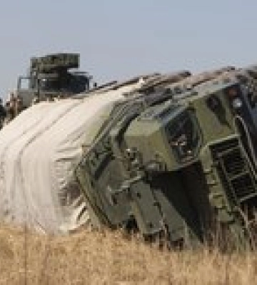 Не доїхав до України: у Росії перекинувся ЗРК С-400