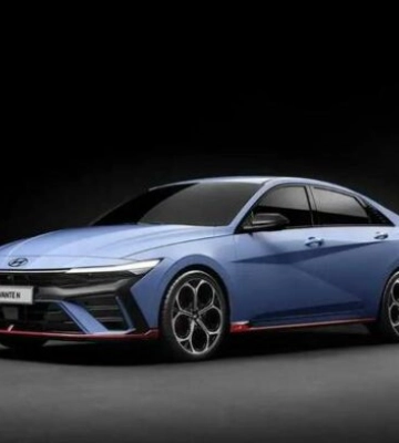 Hyundai опублікував перші зображення Elantra N
