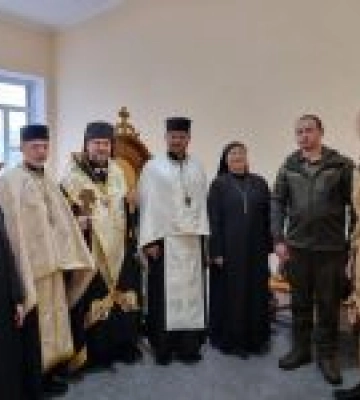 Відбулося освячення каплиці в Одеській виправній колонії