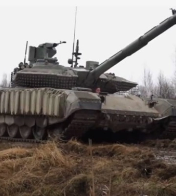 Николаевские десантники из Javelin уничтожили российский Т-90 с минным тралом – видео