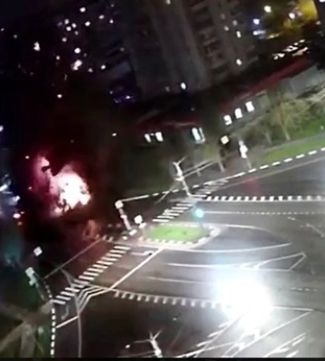 З&#039;явилося відео вибуху бомби у Бєлгороді