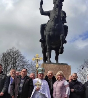 На Самбірщині вшанували пам’ять гетьмана Петра Сагайдачного