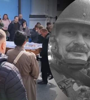 У Києві прощаються з загиблим на війні екснардепом Барною