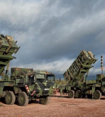 ЗРК Patriot на боевом дежурстве - Воздушные силы