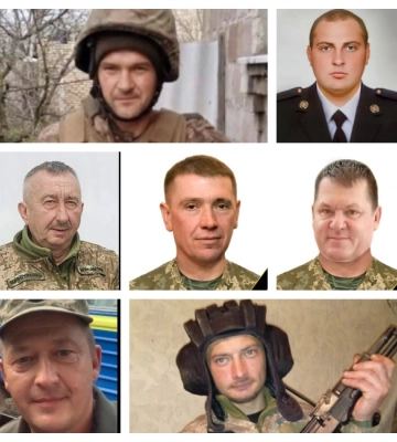 У четвер на Рівненщині поховали сімох воїнів