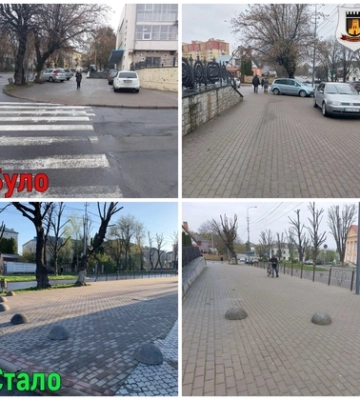 У Луцьку на двох локаціях з&#039;явилися обмежувачі руху 