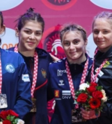 Ковельська борчиня Юлія Ткач попри хворобу стала віцечемпіонкою Європи