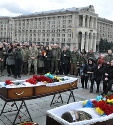У Києві попрощалося з колишнім депутатом Олегом Барною