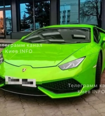 В Україні під час війни «засвітився» автомобіль за 300 000 доларів
