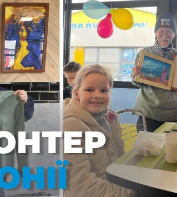 У Харкові 75-річний волонтер з Японії відкрив безкоштовне кафе