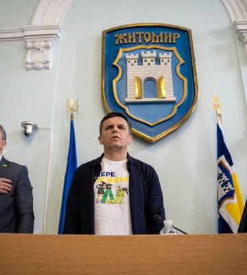 Як проходила сесія Житомирської міської ради 21 квітня 2023 року (ФОТО)
