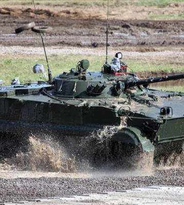 На Луганщині бійці ЗСУ знищили БМП росіян