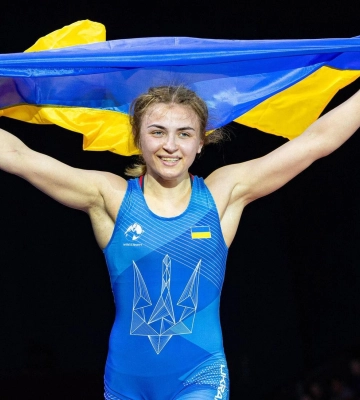 Спортсменка з Полтавщини стала чемпіонкою Європи з вільної боротьби