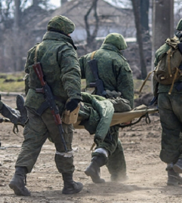 Росія не впустила на свою територію 14 вантажівок із пораненими окупантами