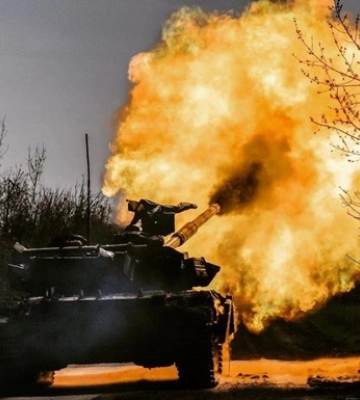 ЗСУ знищили 680 російських військових, 4 танки, 4 засоби ППО та 4 бронемашини за добу війни