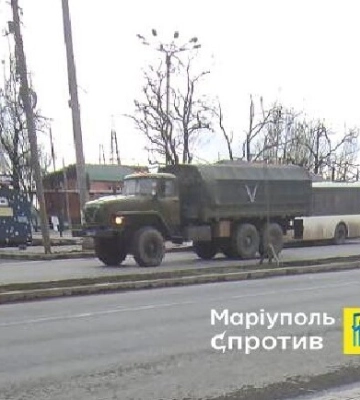 В направлении Бердянска снова зафиксировано возобновление движения вражеской техники