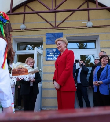 На Львівщині побувала з візитом перша леді Польщі