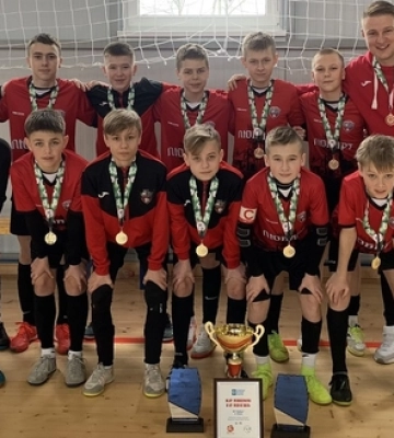 Луцький «Любарт» U-13 – чемпіон України з футзалу