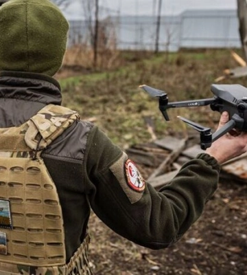 На Донеччині українські дрони атакували позиції російських військових. ВIДЕО