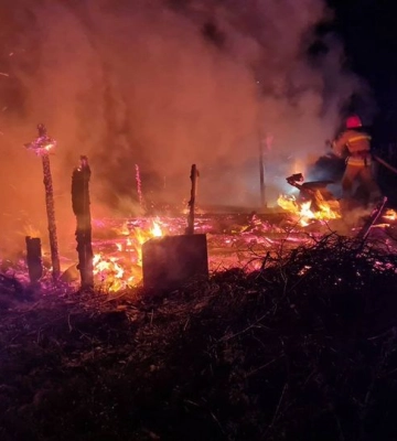 У Первомайську трапилась пожежа в приватному домоволодінні
