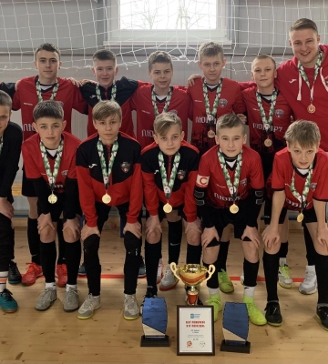 Луцький «Любарт» U-13 – чемпіон України з футзалу