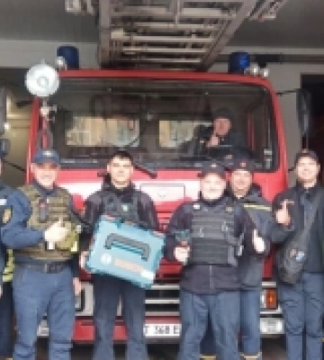 Працівники ДСНС з  Херсона отримали нове обладнання