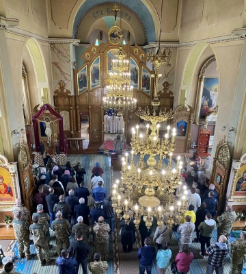 У Бориславі ПЦУ провела перше богослужіння в храмі, в якому донедавна правили священники УПЦ МП