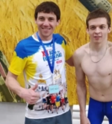 Волинський плавець виборов бронзу на Кубку України