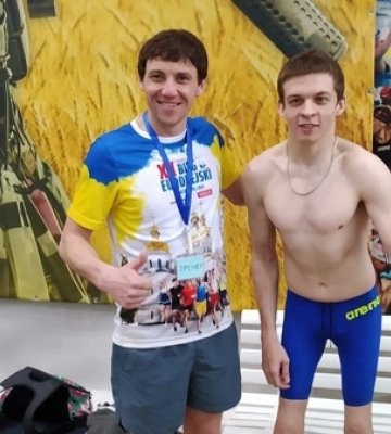Волинський плавець виборов бронзу на Кубку України