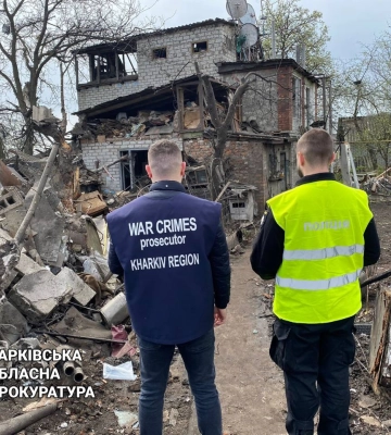 Прокуратура показала наслідки ракетного удару по Харкову та Котлярах 